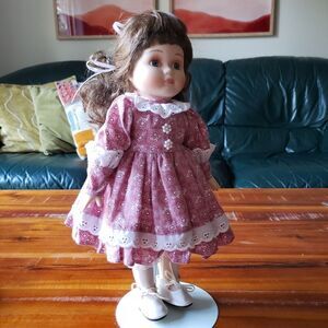 VINTAGE porcelain doll Geppeddo